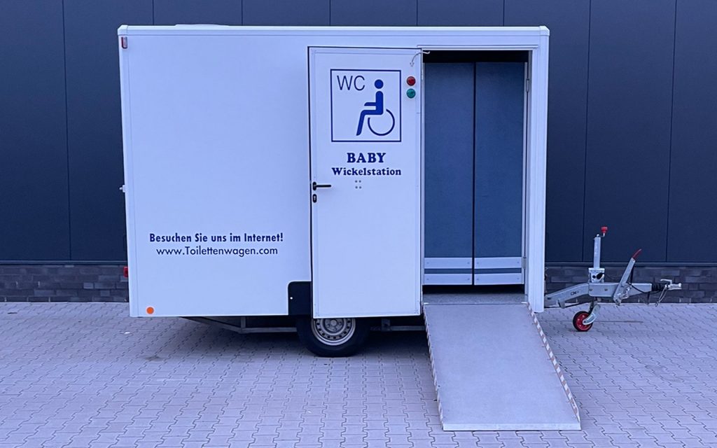 Toilettenwagen für alle mit Hnadycap
